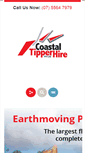Mobile Screenshot of coastaltipperhire.com.au